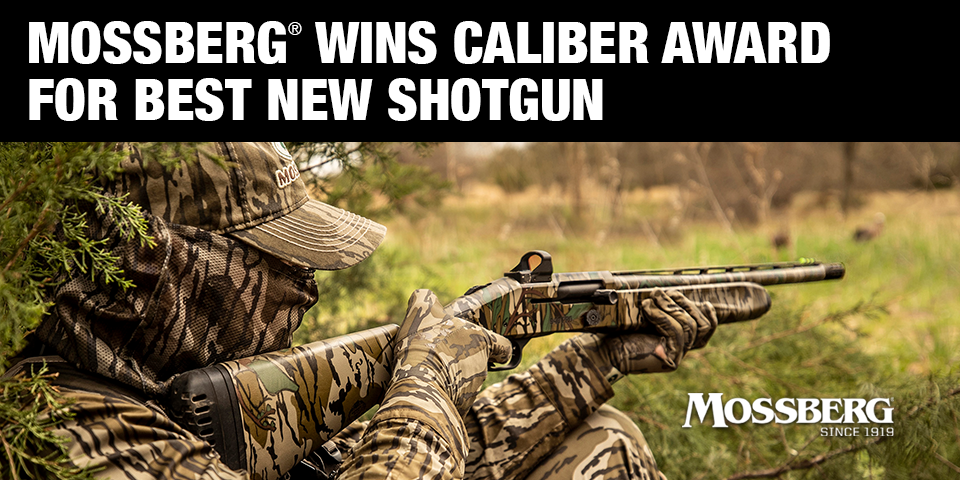 Mossberg Wins Caliber Award for Best New Shotgun