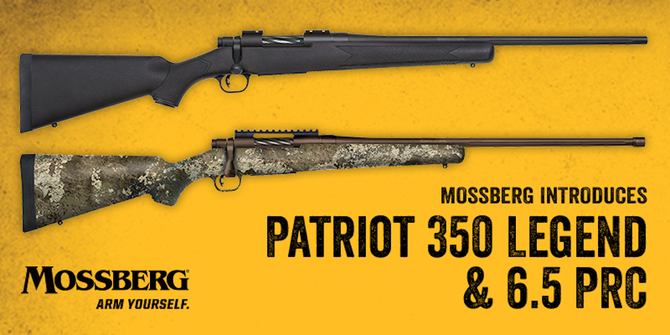 Mossberg Adds 350 Legend and 6.5 PRC Rifles